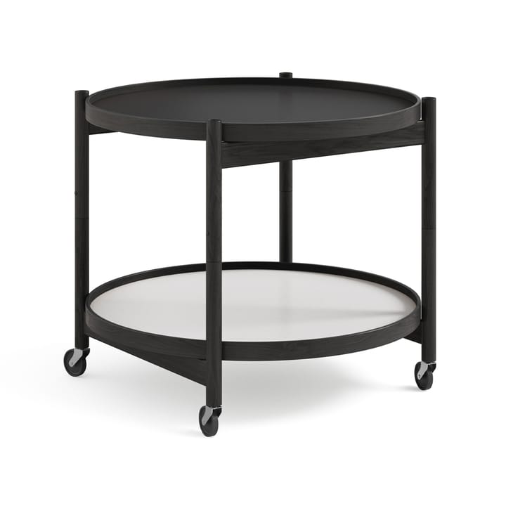 Carrito Bølling Tray Table model 60 - Base, estructura roble lacado negro - Brdr. Krüger
