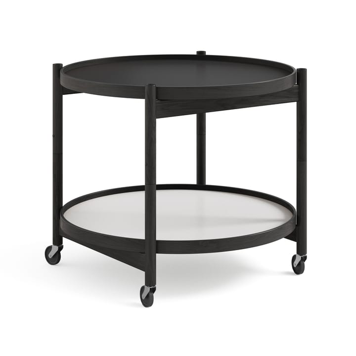 Carrito Bølling Tray Table model 60 - Base, estructura roble lacado negro - Brdr. Krüger