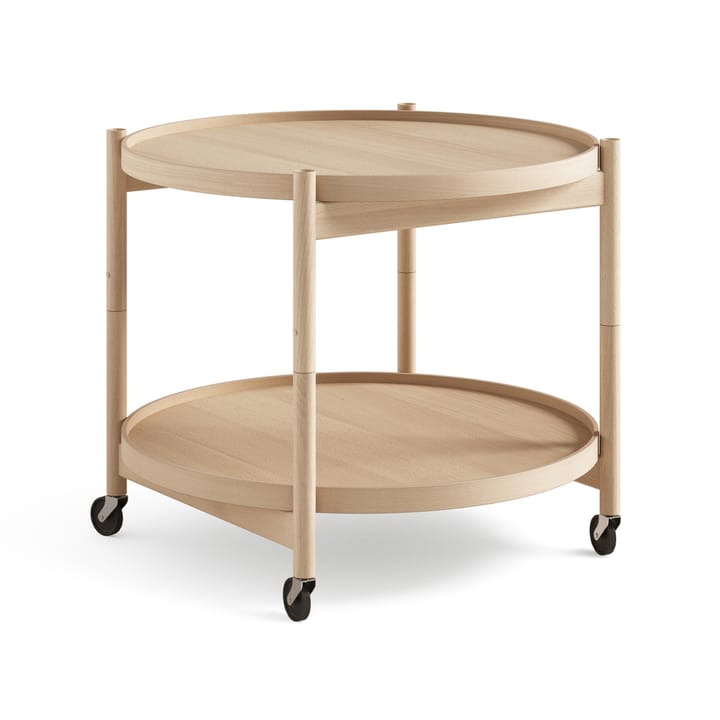 Carrito Bølling Tray Table model 60 - Haya aceitada, estructura de haya aceitada - Brdr. Krüger