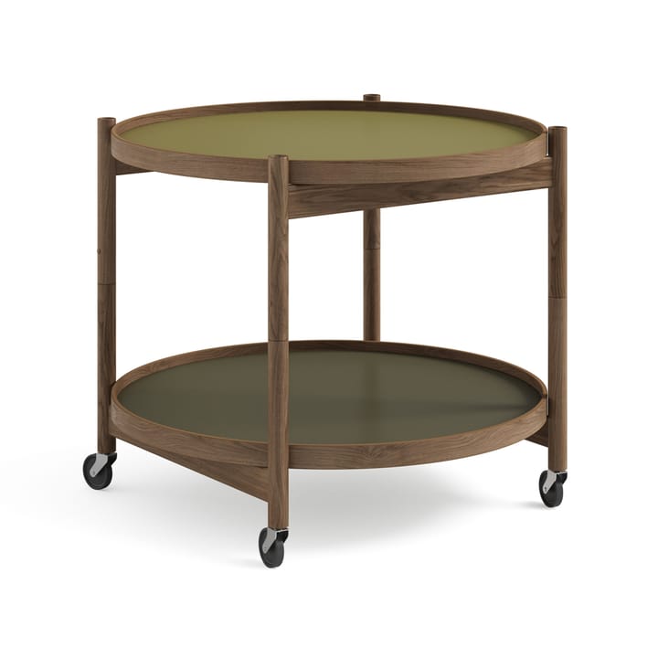 Carrito Bølling Tray Table model 60 - Leaf, estructura de roble aceitado humo  - Brdr. Krüger