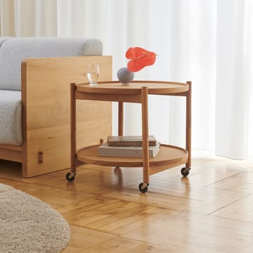 Carrito Bølling Tray Table model 60 - Sunny, estructura de roble aceitado humo  - Brdr. Krüger