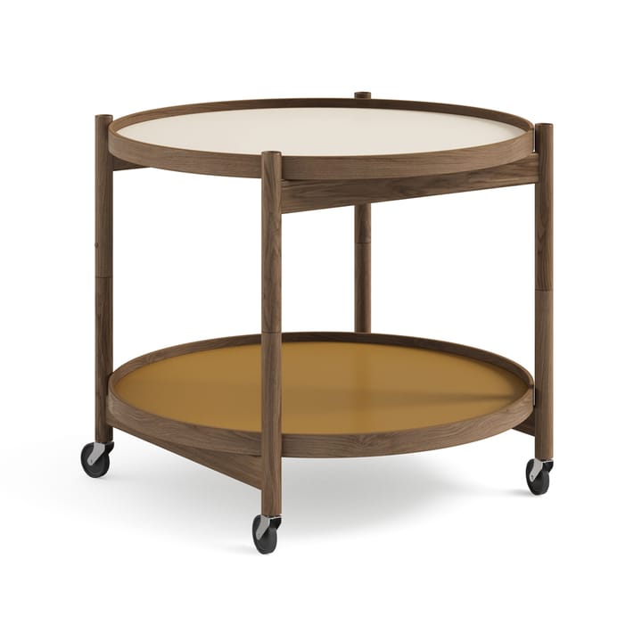 Carrito Bølling Tray Table model 60 - Sunny, estructura de roble aceitado humo  - Brdr. Krüger