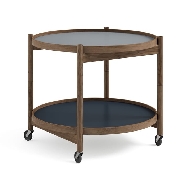 Carrito Bølling Tray Table model 60 - Water, estructura de roble aceitado humo  - Brdr. Krüger