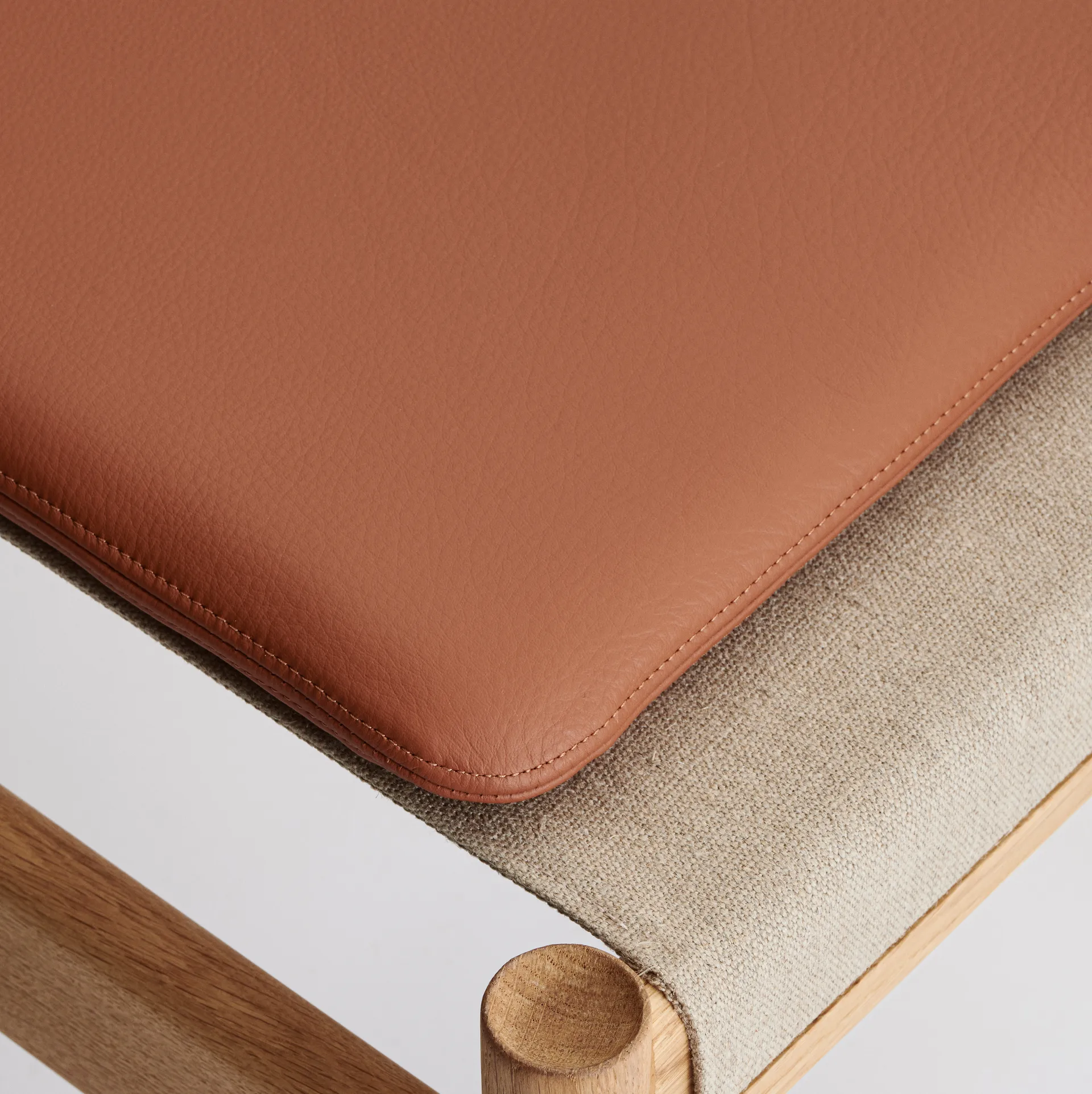 Cojín HB 33x53x3,5 cm, Spectrum cuero Brandy Brdr. Krüger