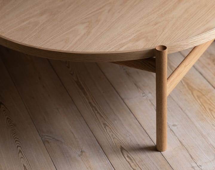 Mesa de centro HB Ø100 cm, Roble aceitado Brdr. Krüger