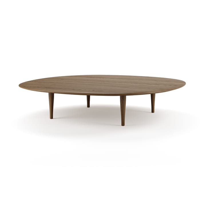 Mesa de centro Jari Ø118 cm - Roble aceitado ahumado - Brdr. Krüger