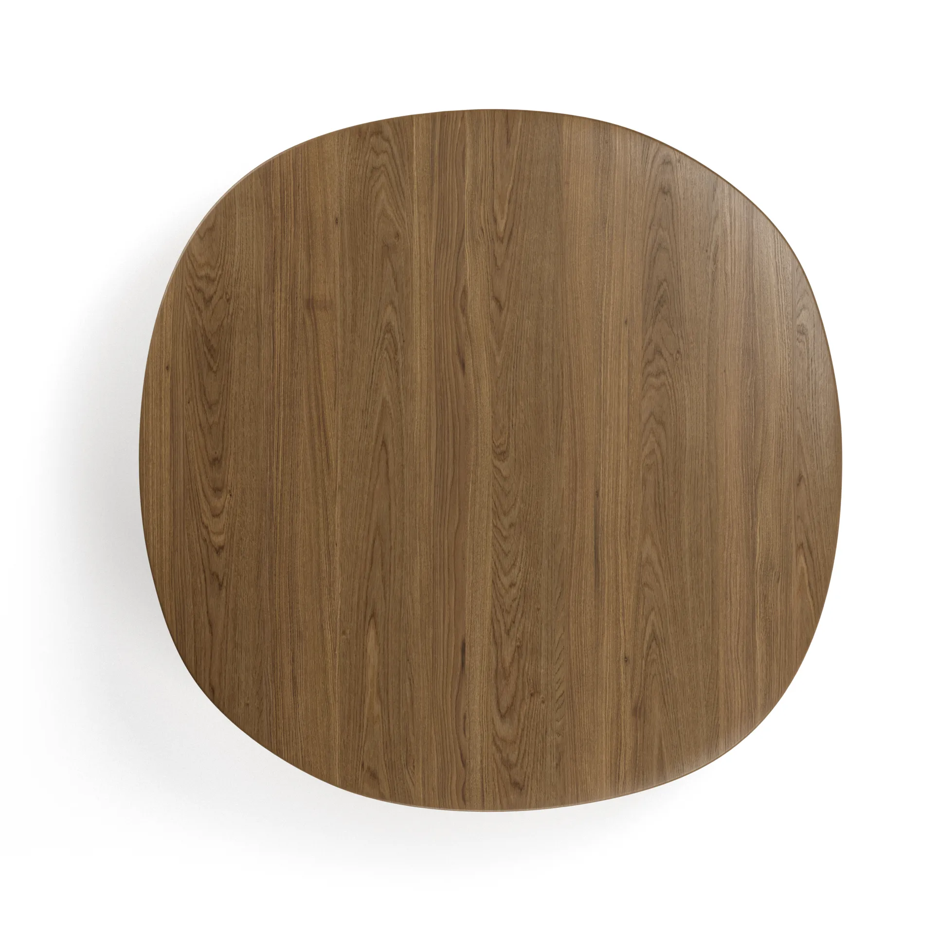 Mesa de centro Jari Ø118 cm, Roble aceitado ahumado Brdr. Krüger