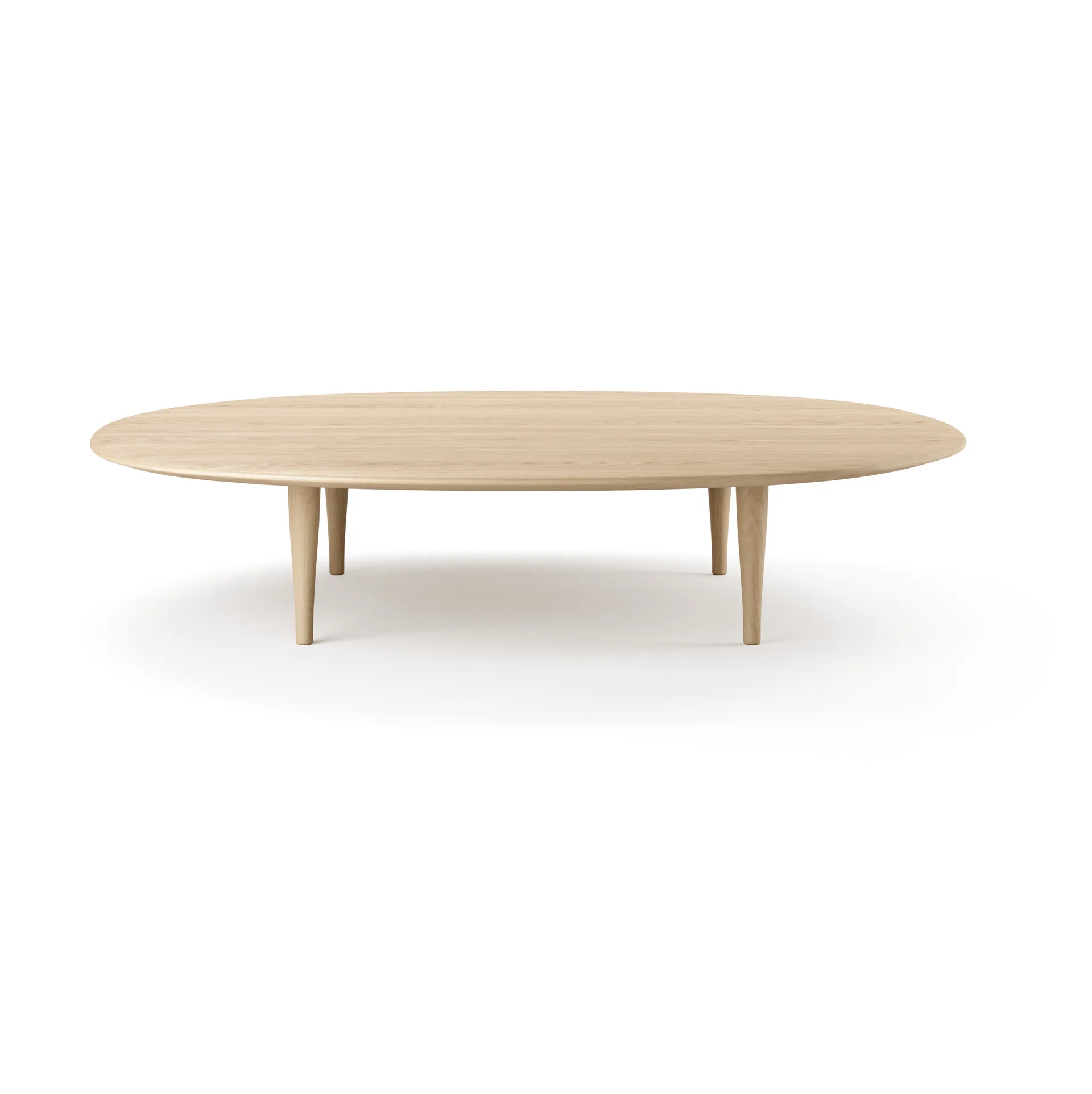 Mesa de centro Jari Ø118 cm, Roble aceitado Brdr. Krüger