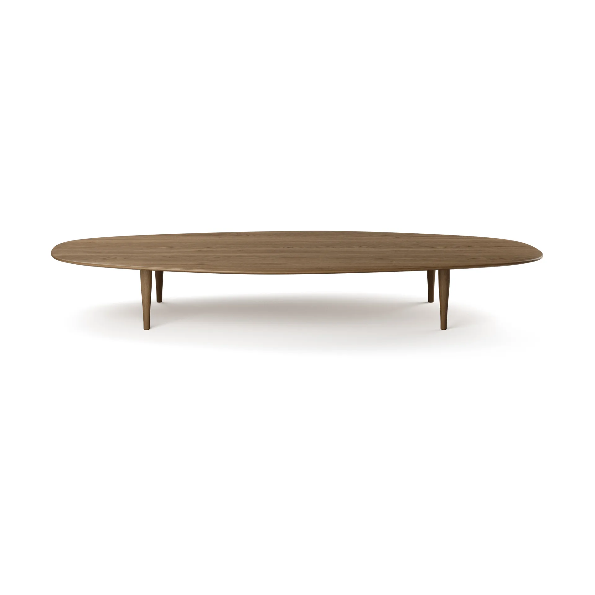 Mesa de centro Jari 80x180 cm, Roble aceitado ahumado Brdr. Krüger