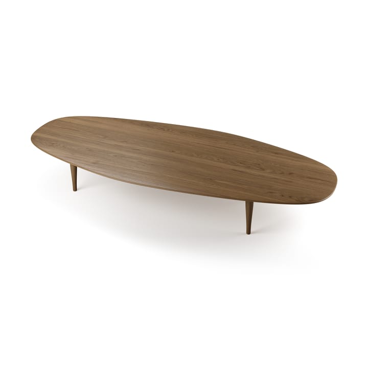 Mesa de centro Jari 80x180 cm - Roble aceitado ahumado - Brdr. Krüger