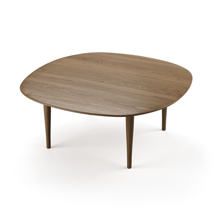 Mesa de centro Jari Ø85 cm, Roble aceitado ahumado Brdr. Krüger