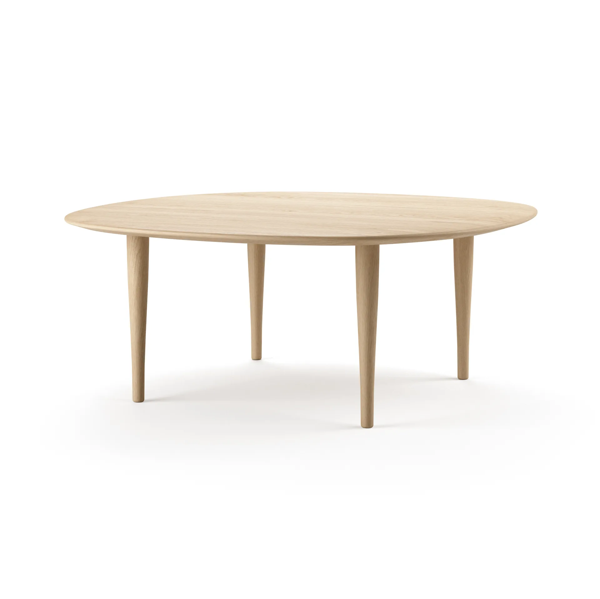 Mesa de centro Jari Ø85 cm, Roble aceitado Brdr. Krüger