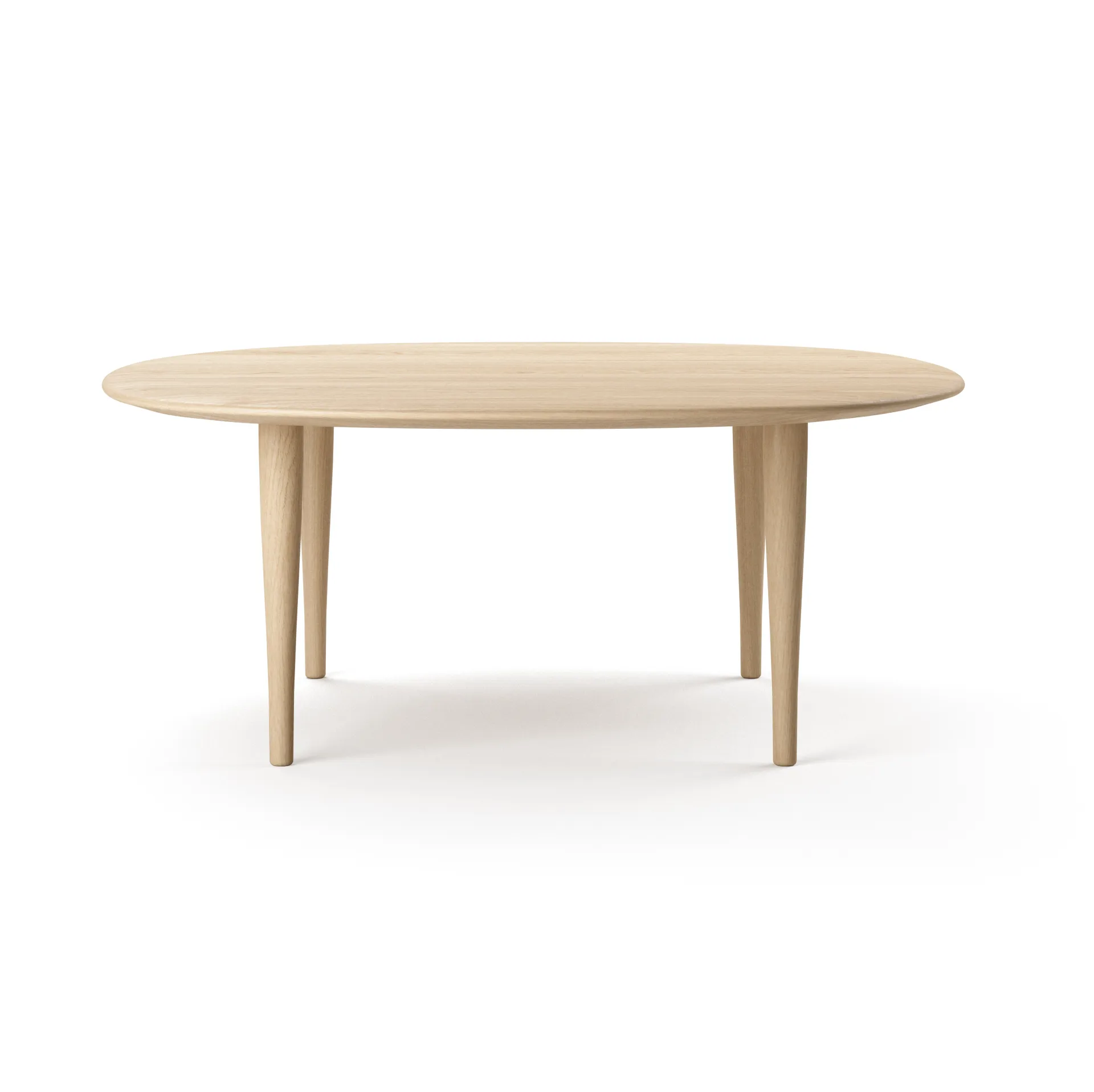 Mesa de centro Jari Ø85 cm, Roble aceitado Brdr. Krüger