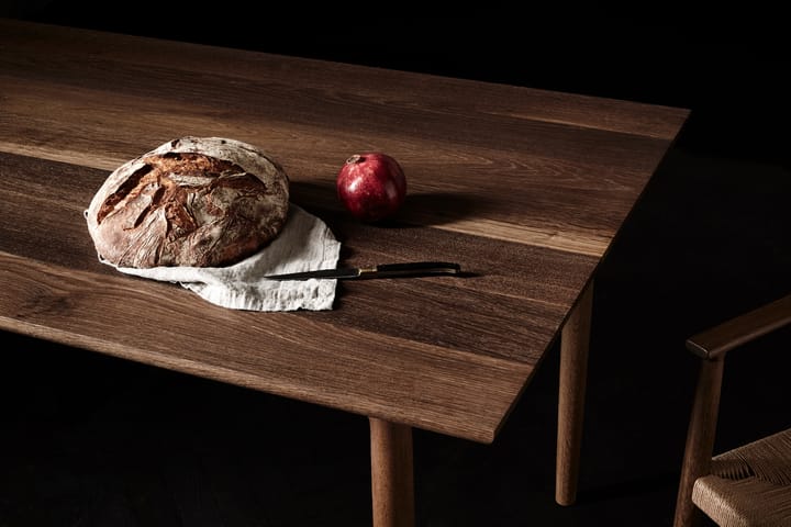 Mesa de comedor Arv 90x180 cm - Roble aceitado ahumado - Brdr. Krüger