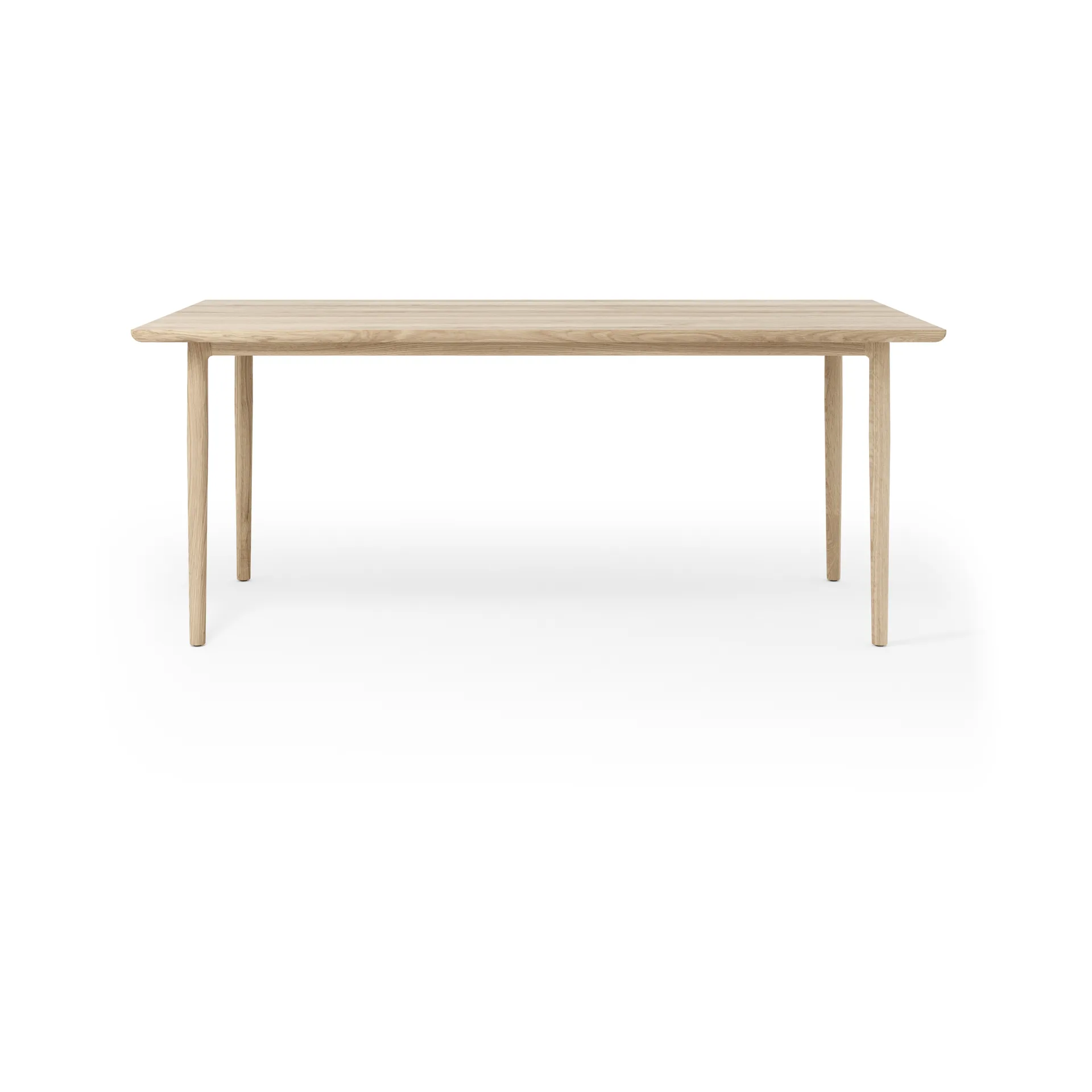 Mesa de comedor Arv 90x180 cm, Roble aceitado blanco Brdr. Krüger