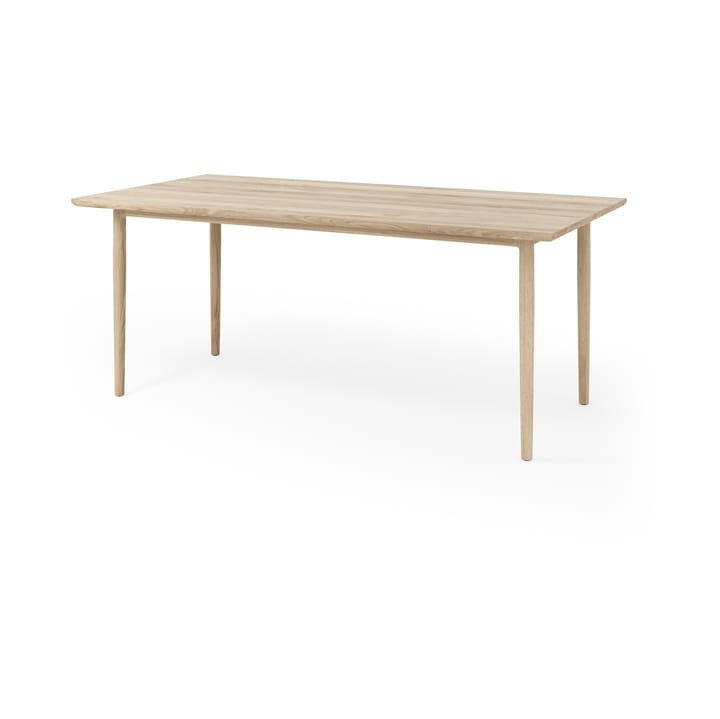 Mesa de comedor Arv 90x180 cm, Roble aceitado blanco Brdr. Krüger