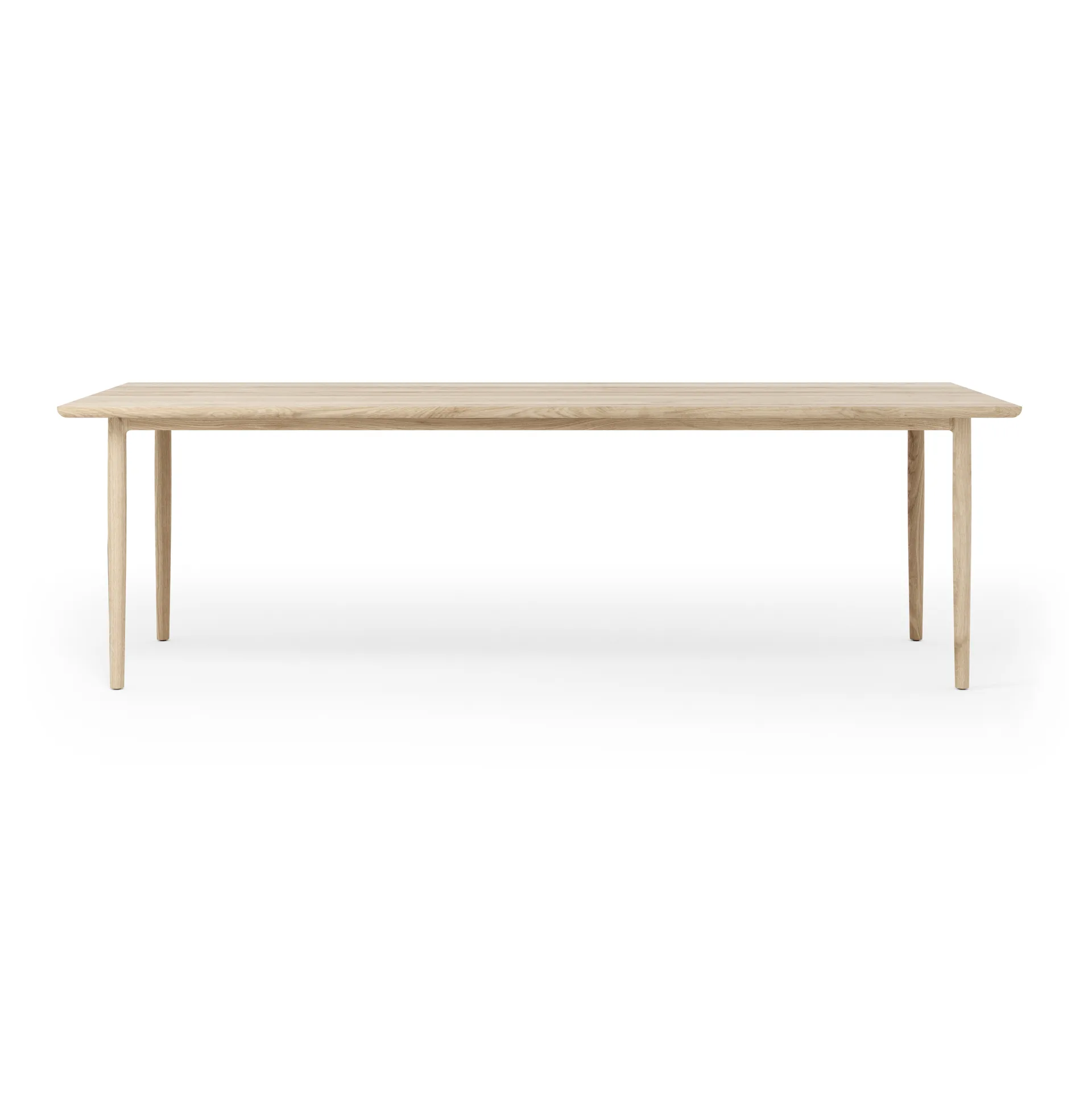 Mesa de comedor Arvr 90x240 cm, Roble aceitado blanco Brdr. Krüger