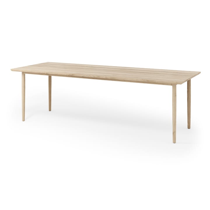 Mesa de comedor Arvr 90x240 cm - Roble aceitado blanco - Brdr. Krüger