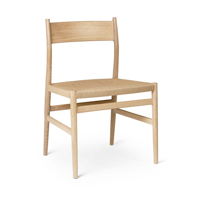 Silla Arv asiento tejido - Roble aceitado-cordón de papel - Brdr. Krüger