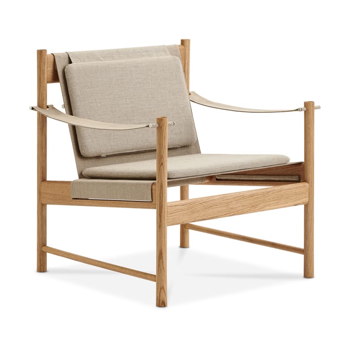 Sillón HB - Roble aceitado-lona natural - Brdr. Krüger
