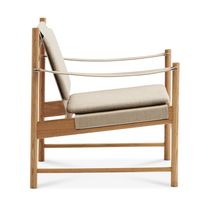 Sillón HB, Roble aceitado-lona natural Brdr. Krüger