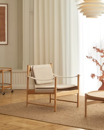 Sillón HB - Roble aceitado-lona natural - Brdr. Krüger