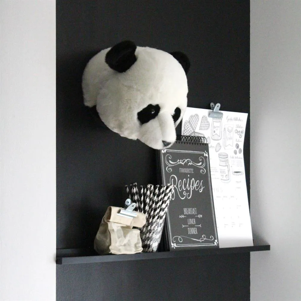 Cabeza de panda para pared, panda Brigbys