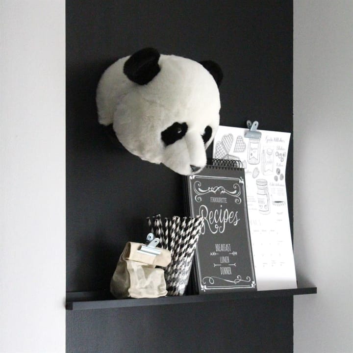 Cabeza de panda para pared, panda Brigbys