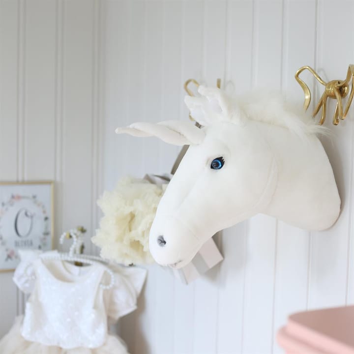 Cabeza de unicornio para pared, unicornio Brigbys