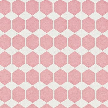 Alfombra Anna, grande rosa - 150 x 200 cm - Brita Sweden