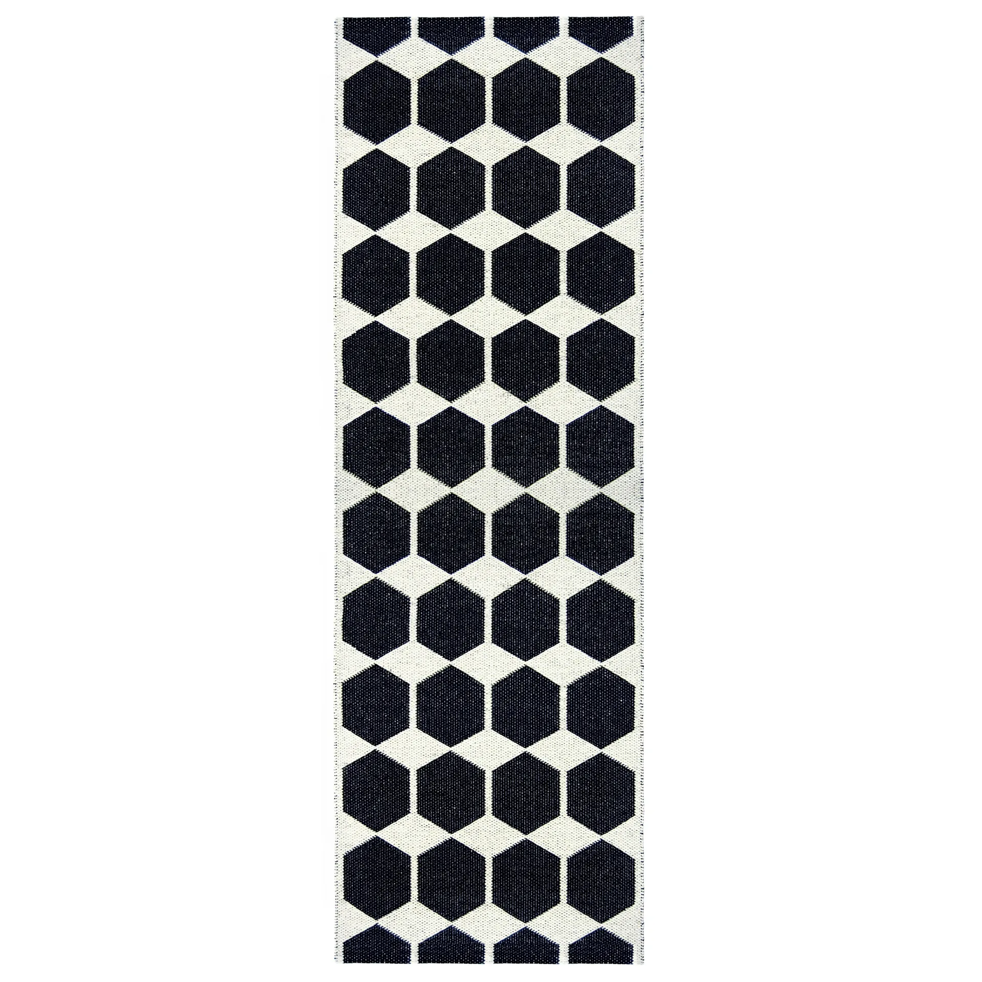 Alfombra Anna, negro, 70 x 140 cm Brita Sweden