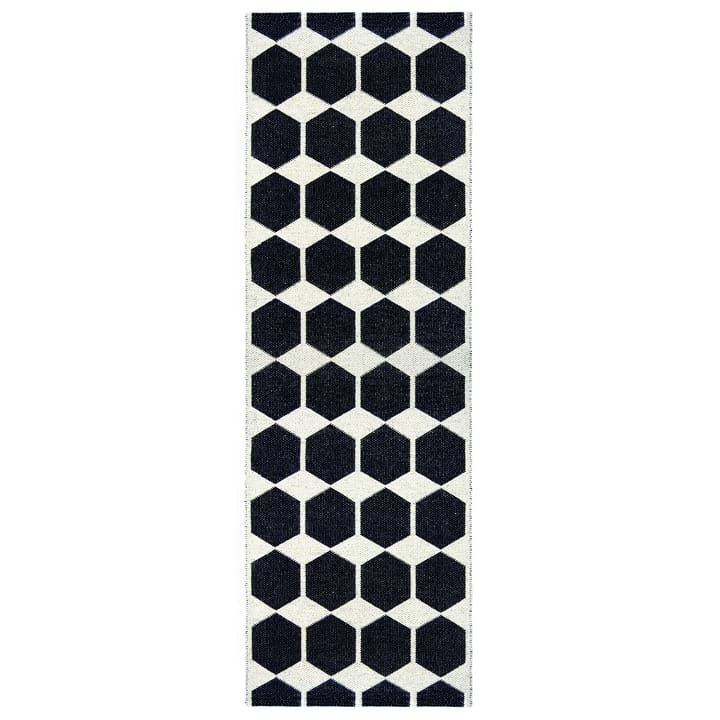 Alfombra Anna, negro - 70 x 140 cm - Brita Sweden