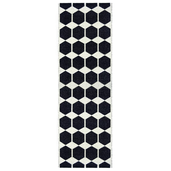 Alfombra Anna, negro - 70 x 140 cm - Brita Sweden