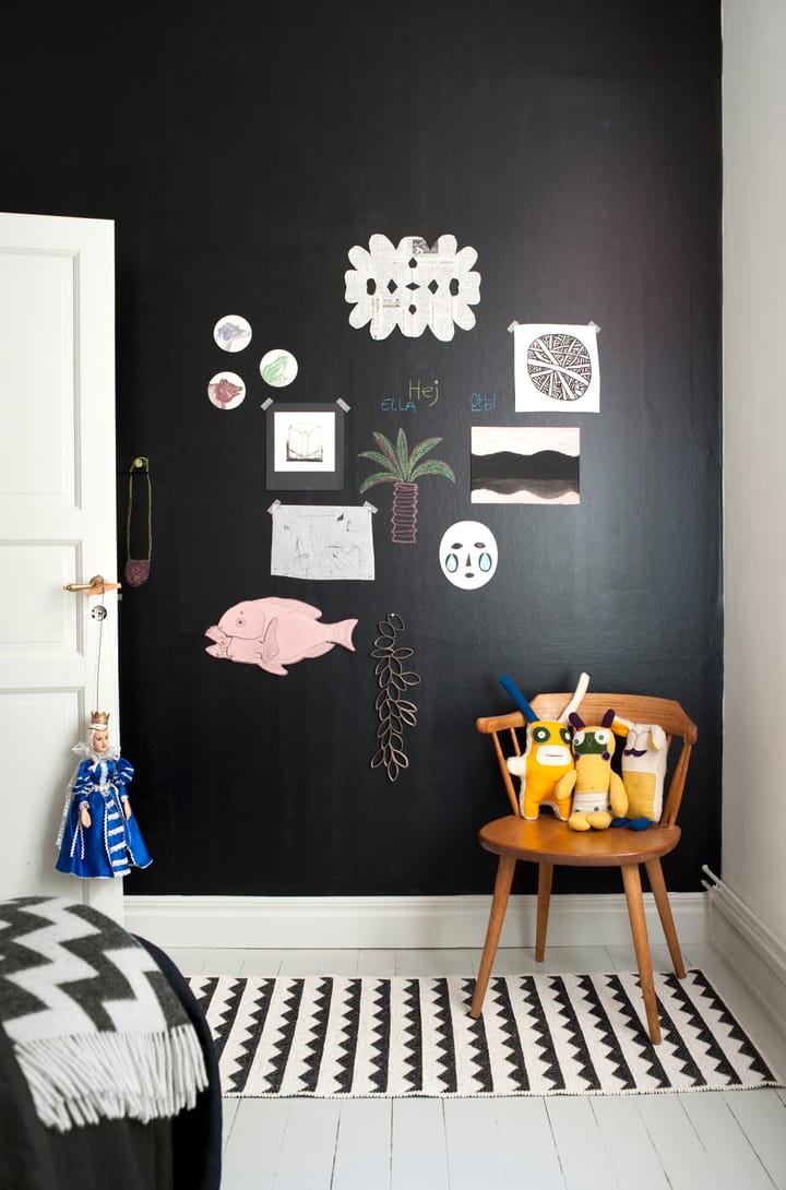 Alfombra Gittan, negro, 70 x 150 cm Brita Sweden