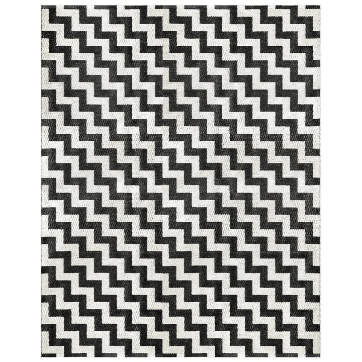 Alfombra Gunnel, grande negro, 150 x 200 cm Brita Sweden