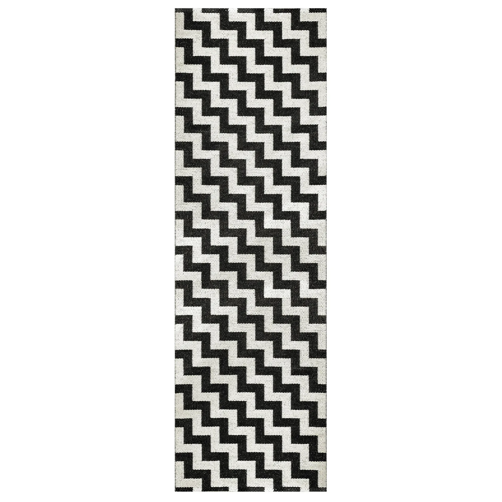 Alfombra Gunnel, negro, 70 x 100 cm Brita Sweden