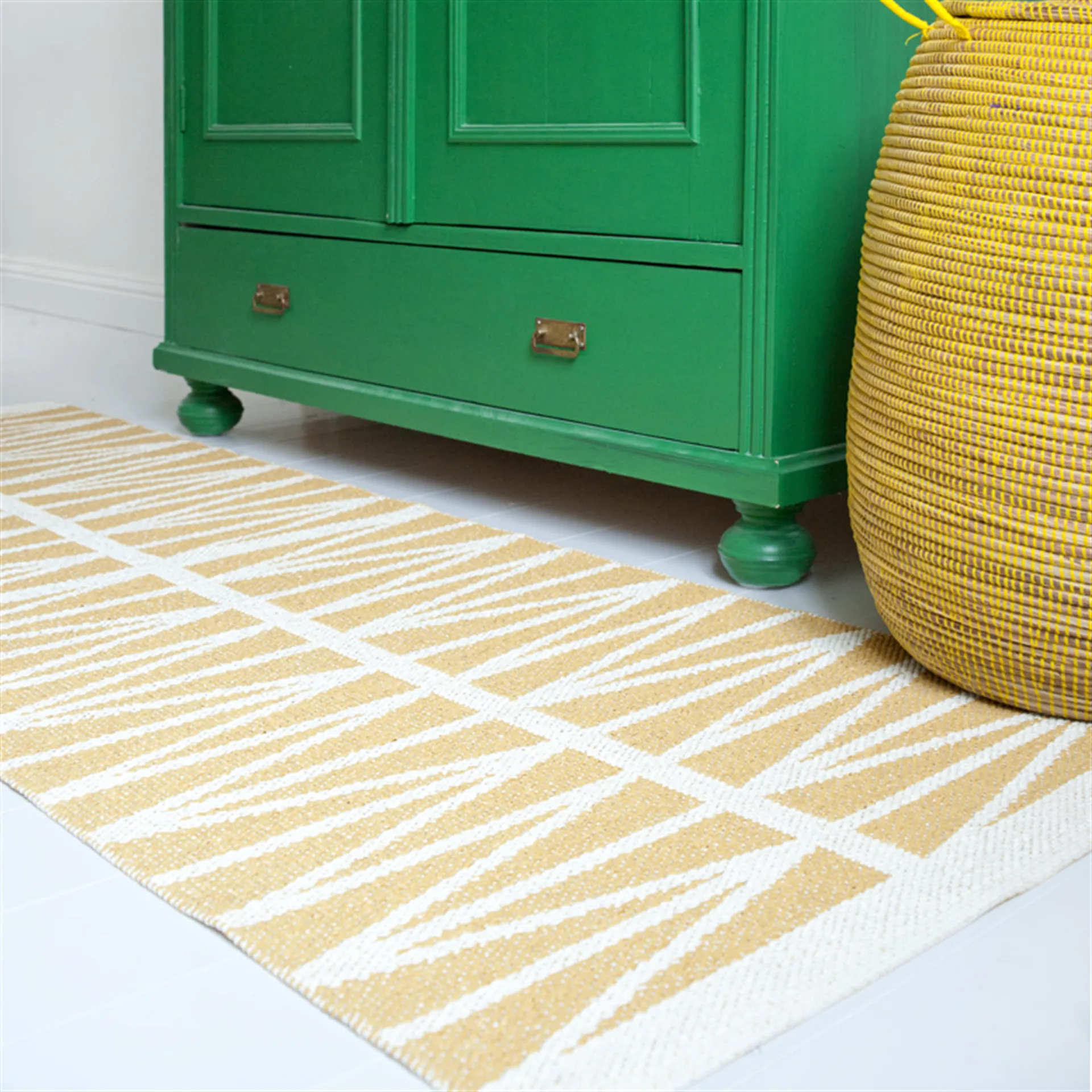 Alfombra Helmi, amarillo, 70 x 150 cm Brita Sweden