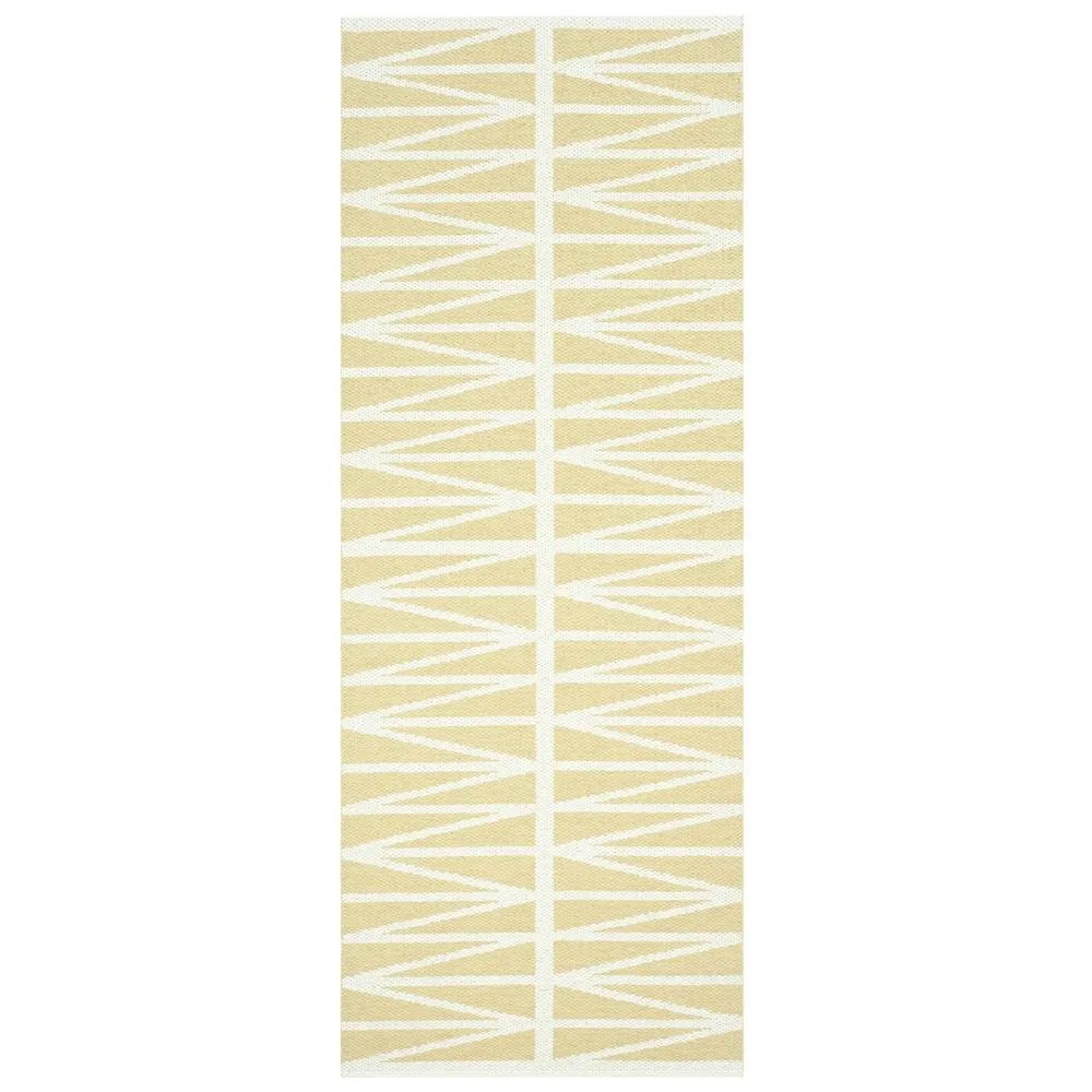 Alfombra Helmi, amarillo, 70 x 250 cm Brita Sweden