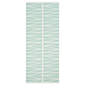 Alfombra Helmi, turquesa - 70 x 300 cm - Brita Sweden