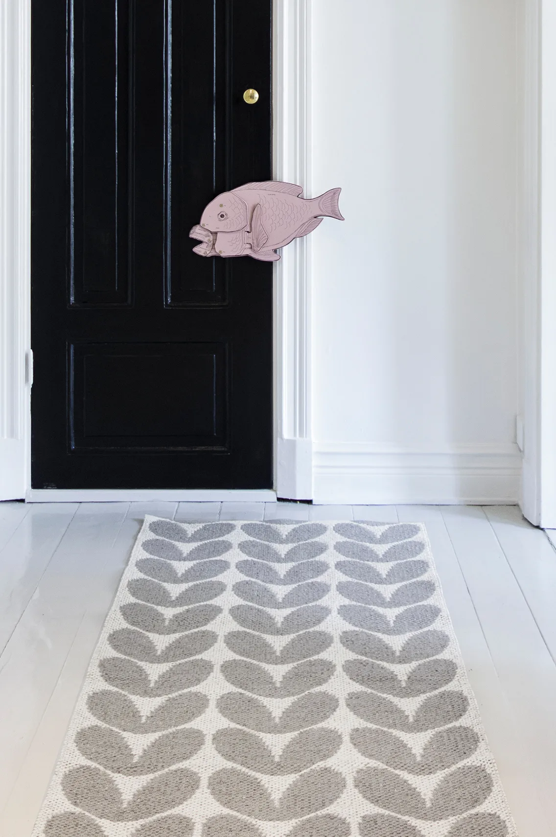 Alfombra Karin, grande gris, 150 x 200 cm Brita Sweden