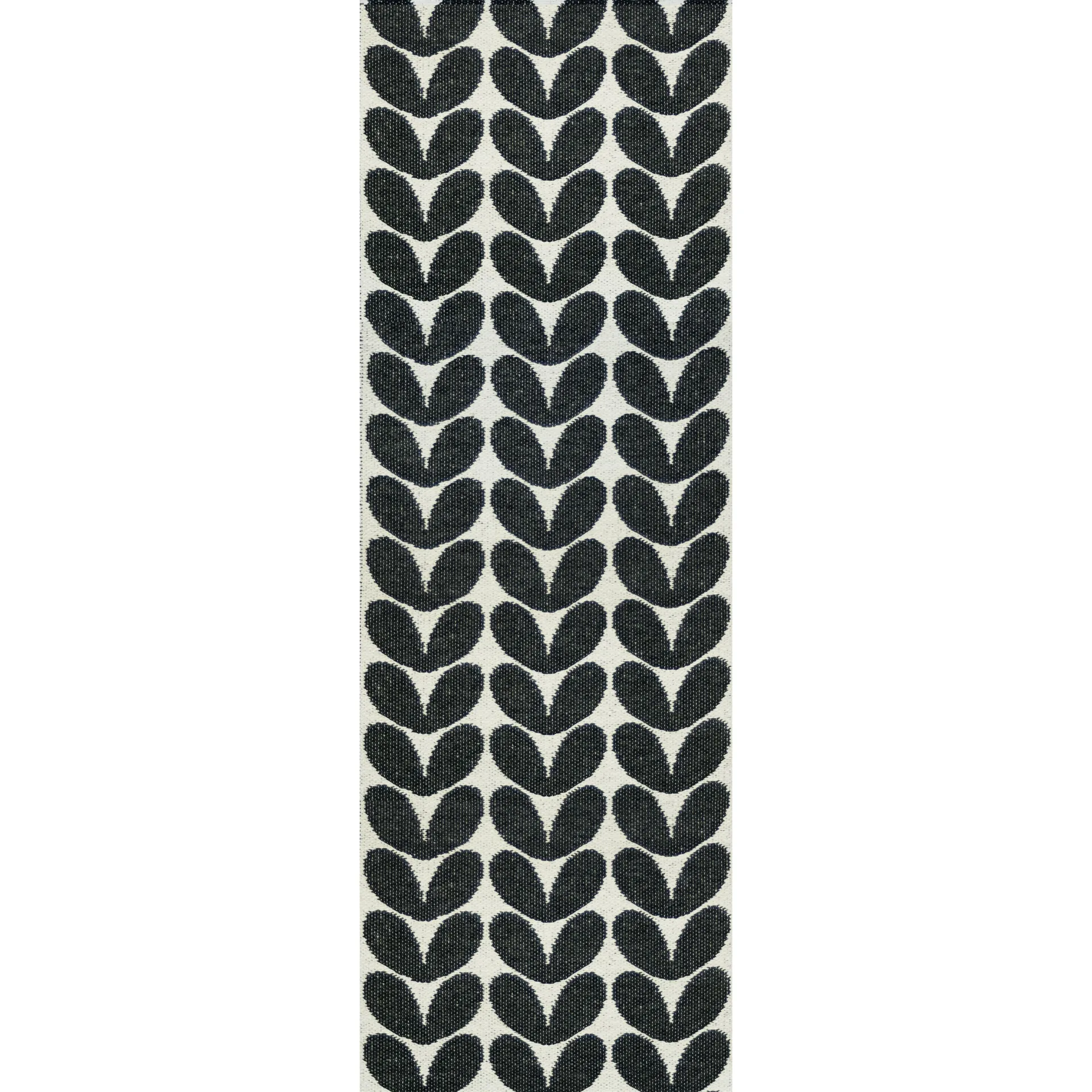 Alfombra Karin, negro, 70x150 cm Brita Sweden