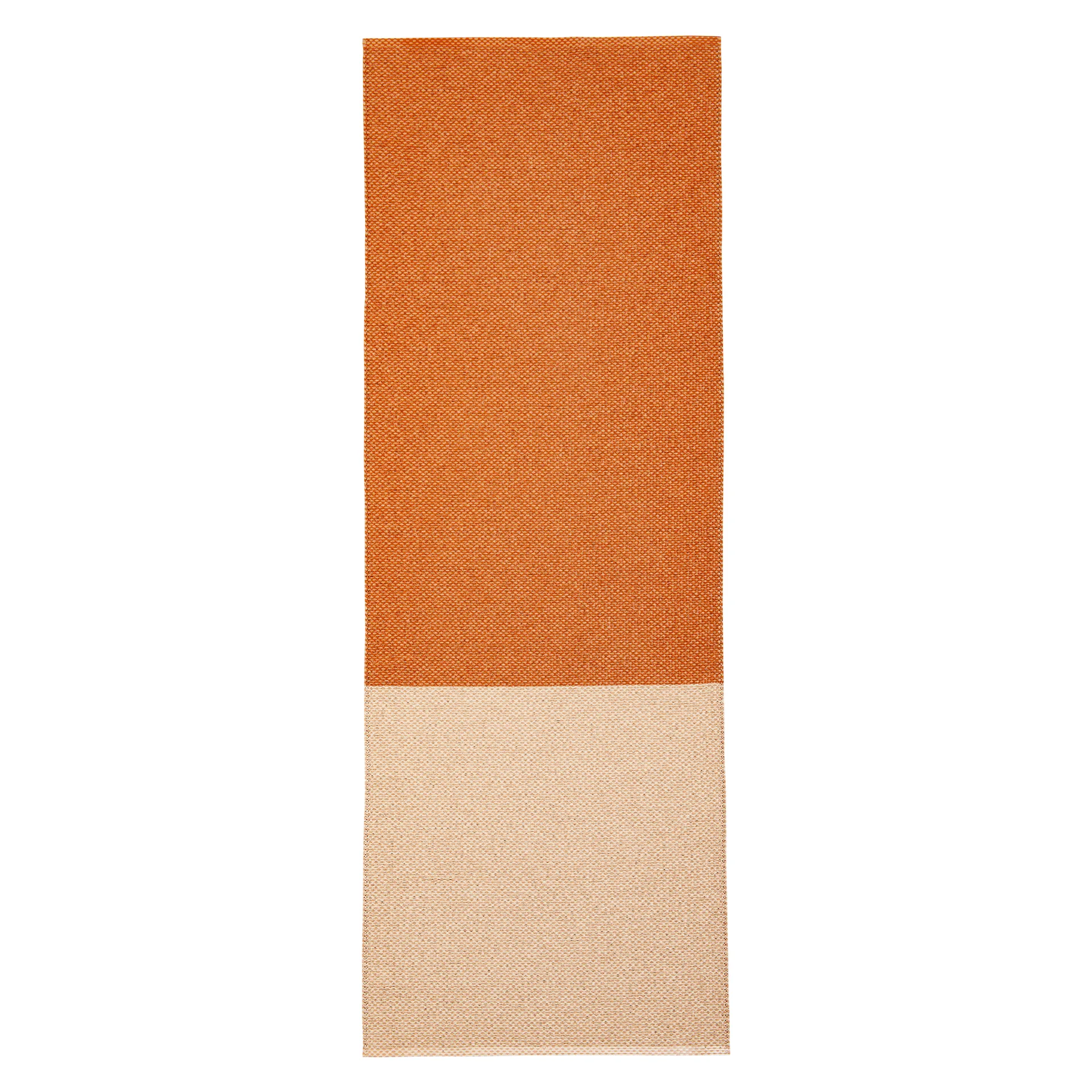 Alfombra Moor cream (blanco crema-terracota), 70x200 cm Brita Sweden