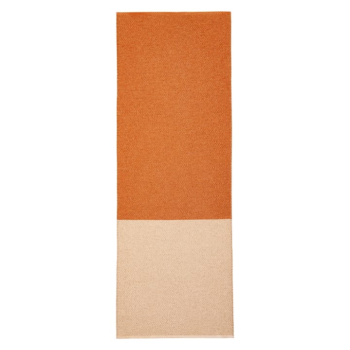 Alfombra Moor cream (blanco crema-terracota) - 70x200 cm - Brita Sweden