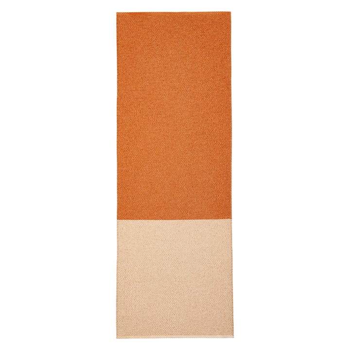 Alfombra Moor cream (blanco crema-terracota) - 70x200 cm - Brita Sweden