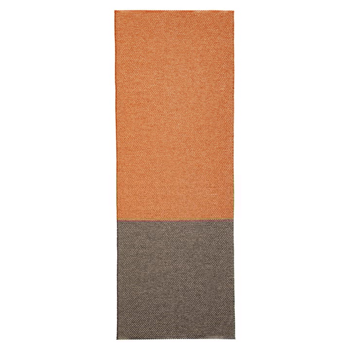 Alfombra Moor mud (negro-terracota), 70x200 cm Brita Sweden