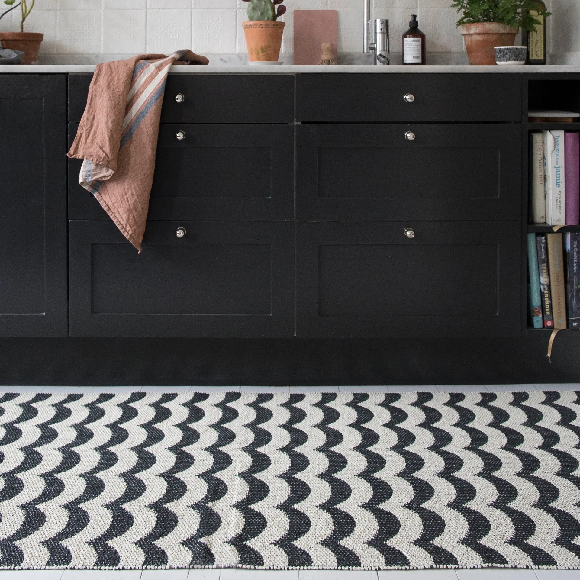 Alfombra Ocean beluga, 70x200 cm Brita Sweden