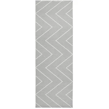Alfombra Rita, gris - 70 x 200 cm - Brita Sweden