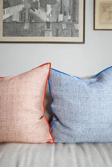 Funda de cojín Field - Blue, 50x50 cm - Brita Sweden