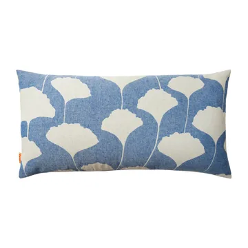Funda de cojín Ginko 40x80 cm - azul-blanco (Indigo) - Brita Sweden