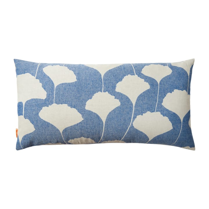 Funda de cojín Ginko 40x80 cm, azul-blanco (Indigo) Brita Sweden